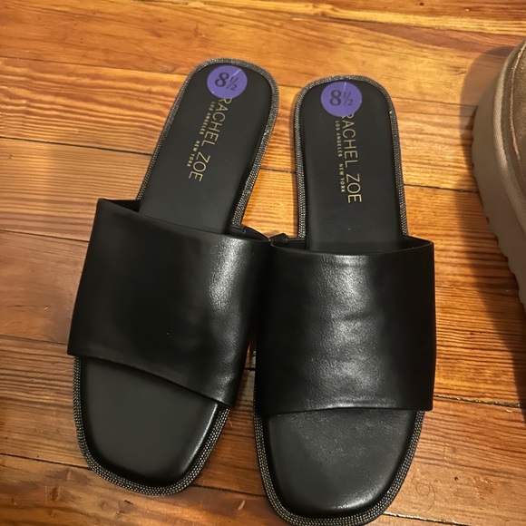 Rachel Zoe Black Sandals - Picture 1 of 1